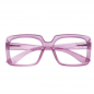 Preview: Doubleice reading glasses Flow pink, front